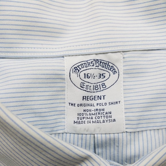 Brooks Brothers Regent Supima Cotton Dress Shirt - Picture 6 of 6